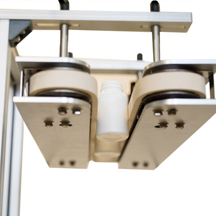 Dependable Equipments Hugger Belt Side Grip Transfer Conveyor – 36 Inch, For Bottom Coding (Model DE60)