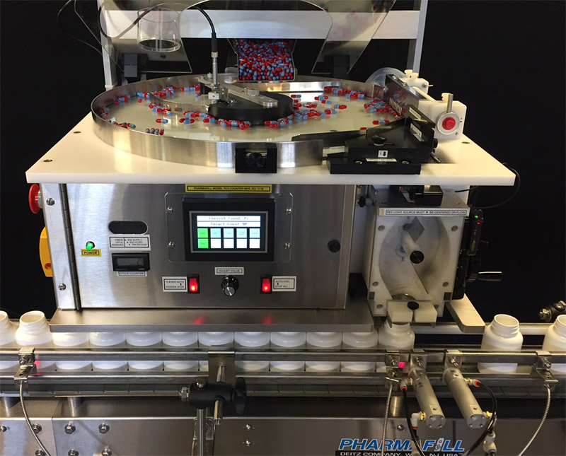 Deitz Pharmafill TC3 Pill Counter New HMI at Pack Expo