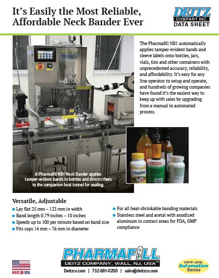 Deitz-Pharmafill-NB1-Neck-Banding-Machine