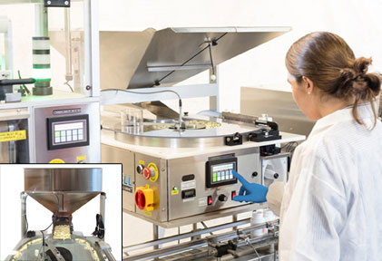 Fully Automated Tablet Counter Offers Hopper Extension for Longer, Non-Stop Operation